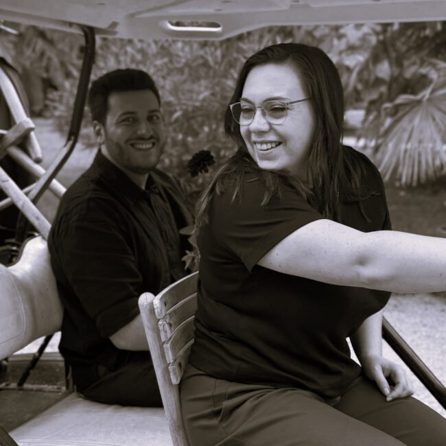 Melanie Hutterer von Melanie Hutterer Weddings & Events bei der Arbeit