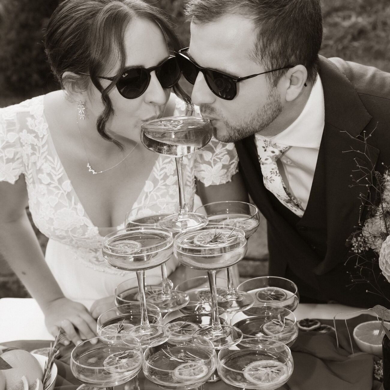 Aperol Tower bei Hochzeit by Melanie Hutterer Weddings & Events