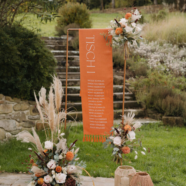 Tischplan wedding styled shoot by Melanie Hutterer Weddings & Events
